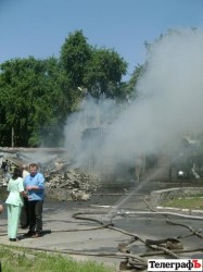 Магазин піротехніки вибухнув на Полтанщині. Під уламками є постраждалі (ФОТО)