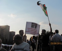 У Харкові на Майдан Свободи вийшло близько 200 палестинців