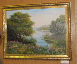 У Харківській галереї «Маестро» триває виставка картин романтичних весняних пейзажів, натюрмортів і квітів