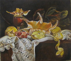 Весняні квіти й оригінальні натюрморти в галереї «Маестро»