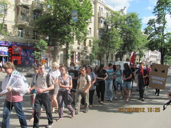 Харківці долучились до всеукраїнської акції протесту проти нового Трудового Кодексу