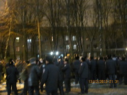 Працівники міліції жорстко побили учасників акції на захист Павліченка