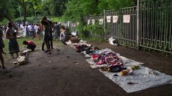 На «Ярмарку дарування» харківські анархісти розповідали як годувати американських безпритульних