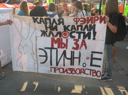 Говорити за тих, кого не можуть почути: Харків долучився до Всесвітнього маршу за звільнення тварин