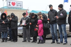 Харківські автомобілісти вшанували пам'ять жертв дорожніх аварій