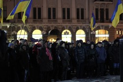 Забужко, Карпа, Капранови та Андрухович відвідають харківський Євромайдан