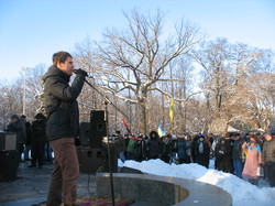 19  січня харківський  Євромайдан  озброївся «Останньою барикадою»