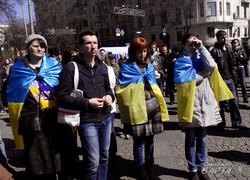 Недільне віче в Харкові та проросійські активісти.