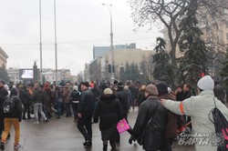 Напад сепаратистів на учасників Народного віче 13 квітня