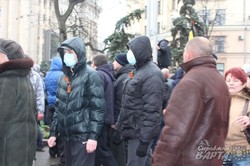 Напад сепаратистів на учасників Народного віче 13 квітня
