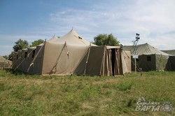 Табір для перселенців. Як це виглядає