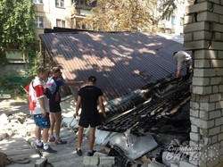 Теракт у Харкові. У згорілому гаражі знайшли вибухівку (ВІДЕО, ФОТО)