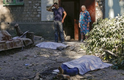 За добу в Донецьку загинули 11 мирних жителів, 22 – поранені