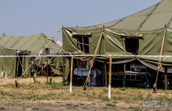 Пункт тимчасової зупинки переселенців у Сватовому (ФОТОРЕПОРТАЖ)