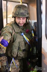 Бійці батальйону "Харків-1" повернулися до рідного міста із зони АТО