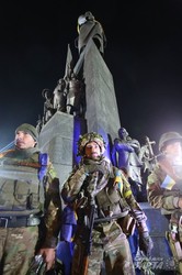 Бійці батальйону "Харків-1" повернулися до рідного міста із зони АТО