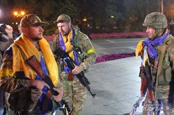 Бійці батальйону "Харків-1" повернулися до рідного міста із зони АТО