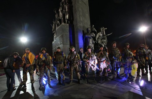 Бійці батальйону "Харків-1" повернулися до рідного міста із зони АТО