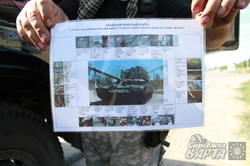 Російські танки "залишили слід" на українській землі