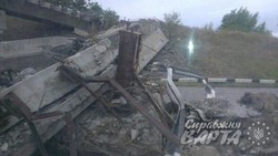 На Донецькій об'їзній обвалилася естакада