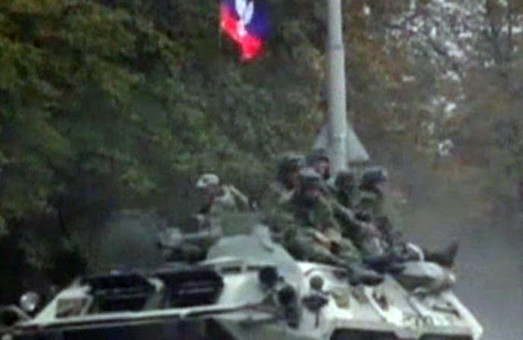 У Макіївці помічена колона російської військової техніки