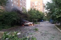 Донецьк 12 жовтня піддався обстрілу: виникли пожежі