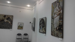 В «Костюринському провулку» триває виставка Артема Рогового