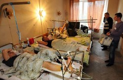 У військовому госпіталі Харкова голосують поранені бійці