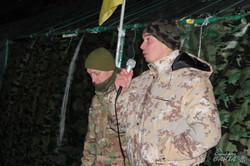 На недільне віче завітали бійці з батальйону «Харків-1» (фото)
