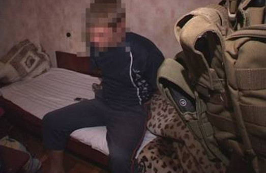 На Дніпропетровщині СБУ затримала поплічника терористів (фото,відео)