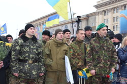 Харків‘яни привітали бійців 22 батальйону територіальної оборони (фото)