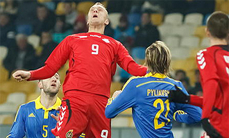 Товариський матч. Україна - Литва 0:0. Рік закінчили "нульово"