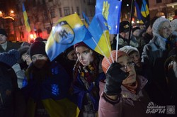 У Харкові відзначили річницю Євромайдану (ФОТО, ВІДЕО)
