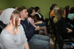 Надія Корабльова прочитала лекцію про українську ідентичність