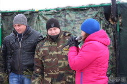 Харківській майдан привітав військових з Днем української армії (фото)