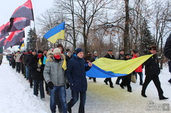 Харків‘яни привітали військових з Днем української армії (фото)