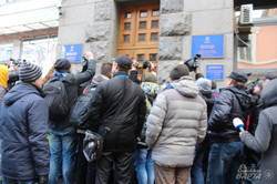 Харків‘яни влаштували пікет під стінами Міськради