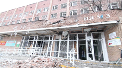 Бої в центрі Донецька. Снаряди понівечили лікарню