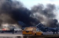Трагедія в Іспанії, впав літак НАТО (фото, відео)