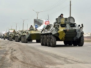 У Луганську помічено чергове пересування військової техніки