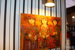 В харківській кав'ярні стартувала виставка «Весняний променад» (фото)