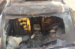 У Харкові вночі спалили машини євромайданівців (фото)