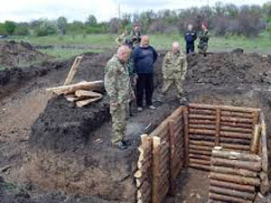 У Дніпропетровській області завершені роботи із зведення лінії оборони