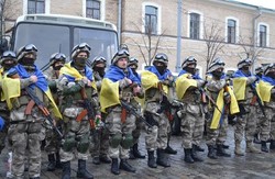 Вояки «Східного корпусу» вирушать в зону АТО з майдану Свободи