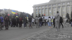 В Харкові пройшов мітинг на підтримку «Правого сектора»