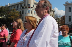 Представники УАПЦ провели молебень в парку Шевченка