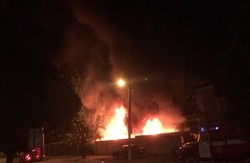 Чи була пожежа на СТО поблизу Мар’їнської?