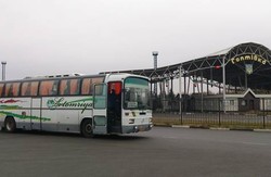 автобус з нелегалами через територію Росії до Києва