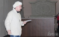 В театрі ім. Т.Г. Шевченка відбувся перформанс, присвячений Миколі Кулішу (фото)