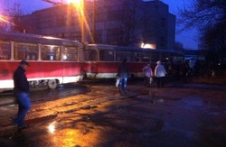 У Харкові не припиняються дорожні пригоди за участю трамваїв (фото)